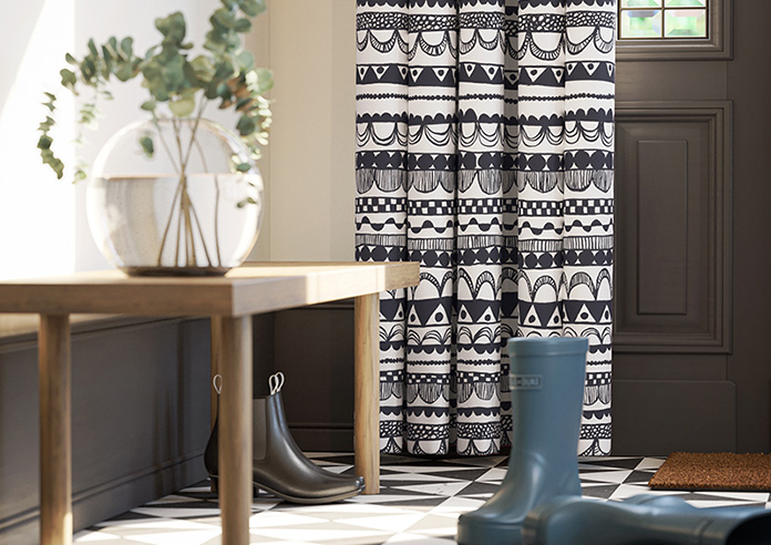 Bohemian, Black - Made to Measure Curtains - Image 5